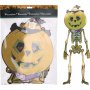 Halloweendekoration Papperspumpa