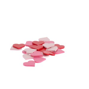 Konfetti - Hj�rtan - 24-pack