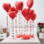 Ballongkit - Rda hjrtan - LOVE