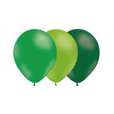 Ballonger - Mix - Grn/Lime/Mrkgrn - 15 st