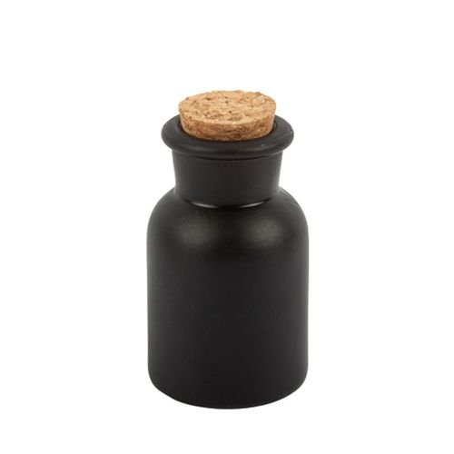 Flaska - Svart - 7 x 4 cm / 30 ml