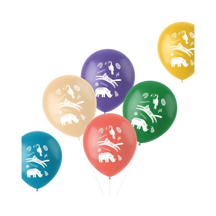 Ballonger Zoo 6-pack – Fyndhörnan