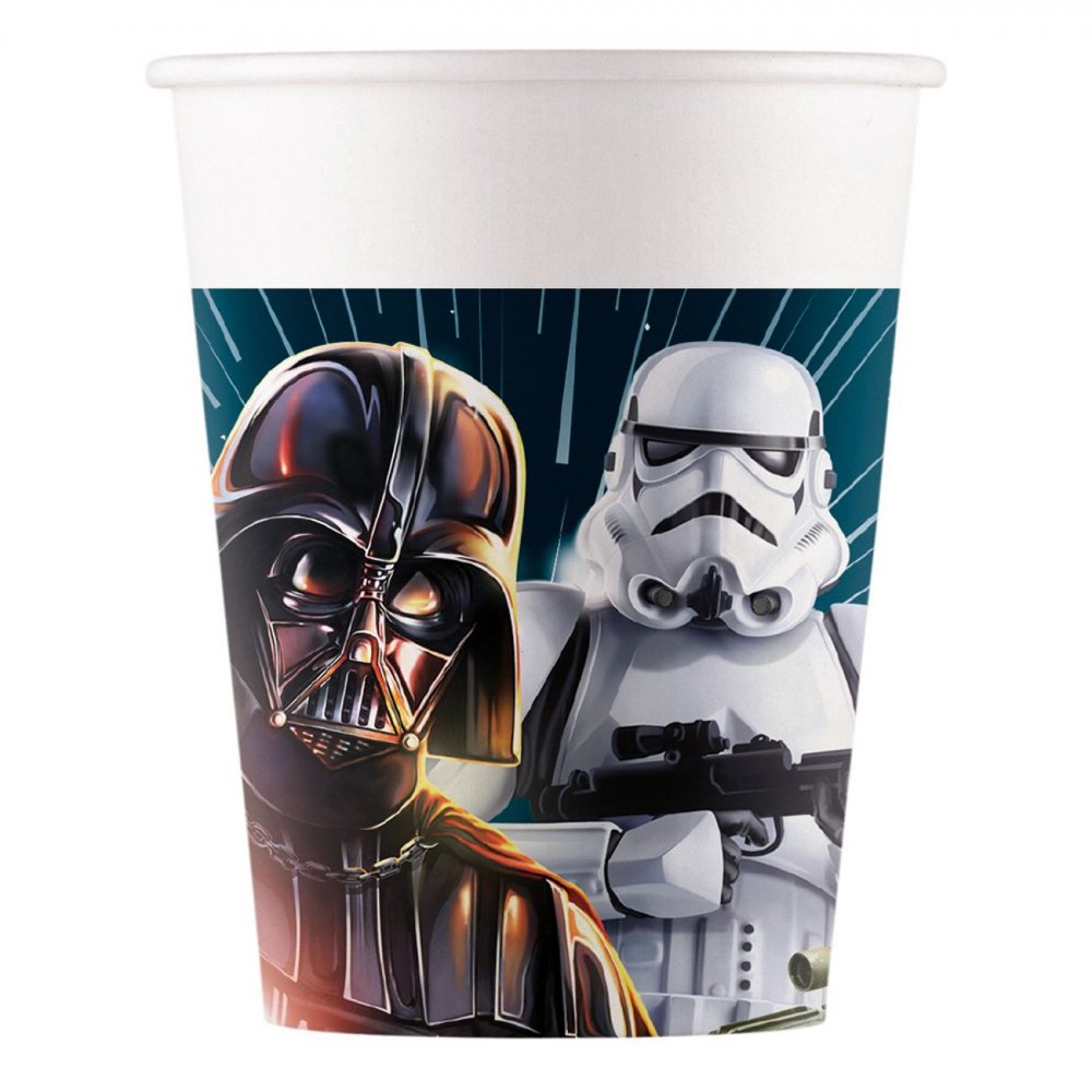 Pappmuggar Star Wars Galaxy – 8-pack – Pappmuggar till kalas
