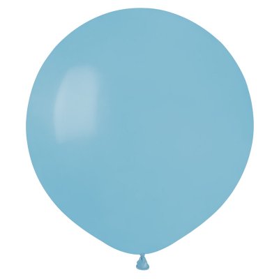 Runda ballonger - Ljusbl - 48cm - 10-pack