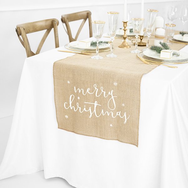 Jutelöpare - Merry Christmas Jutelöpare - Merry Christmas