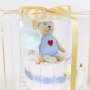 T�rtkartong - Genomskinlig - Extra h�g - 25x25x33 cm