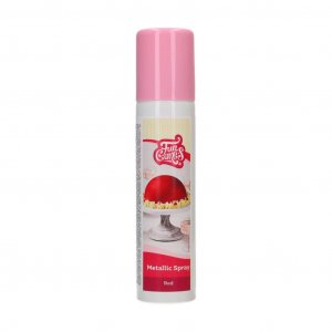 tbar spray - FunCakes - Metallic Red - 100 ml