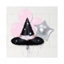 Ballongkit h�xhatt rosa/silver