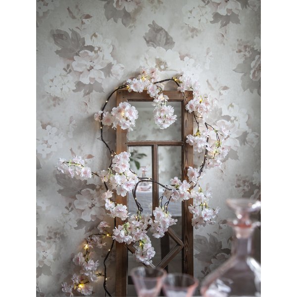 Blomestergirlang - Lysande k�rsb�rsblommor - 1,8m