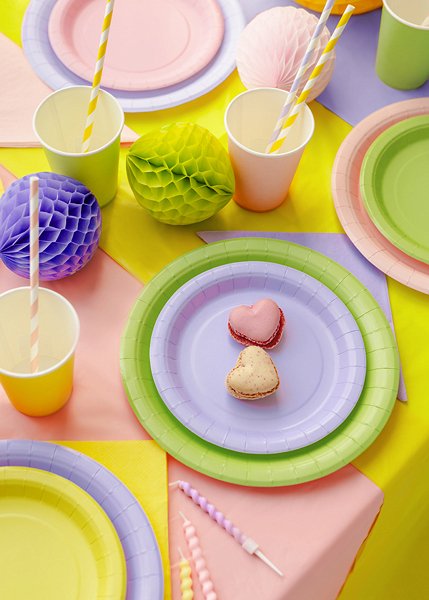 Papptallrikar - Lavendel