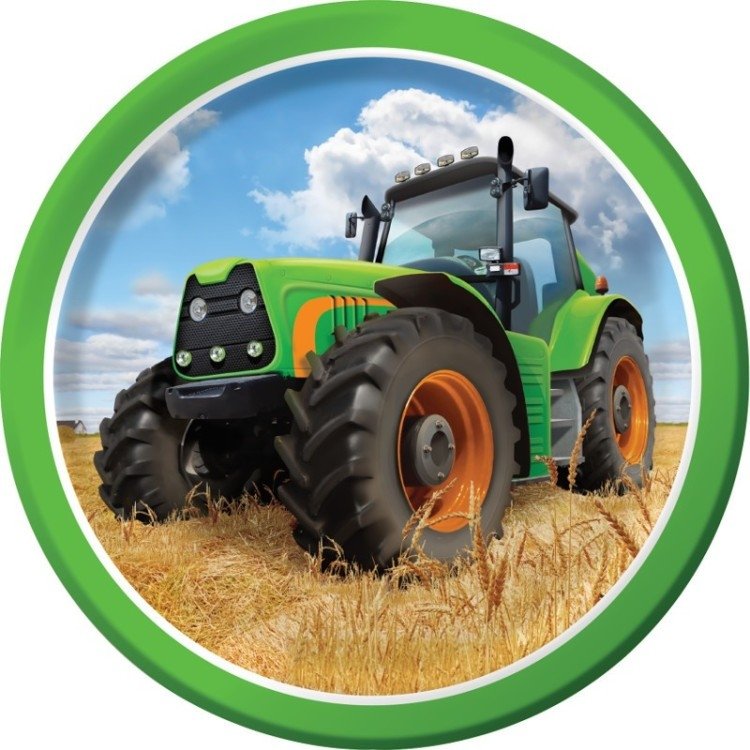Pappersassietter Traktor - Fyndhörnan