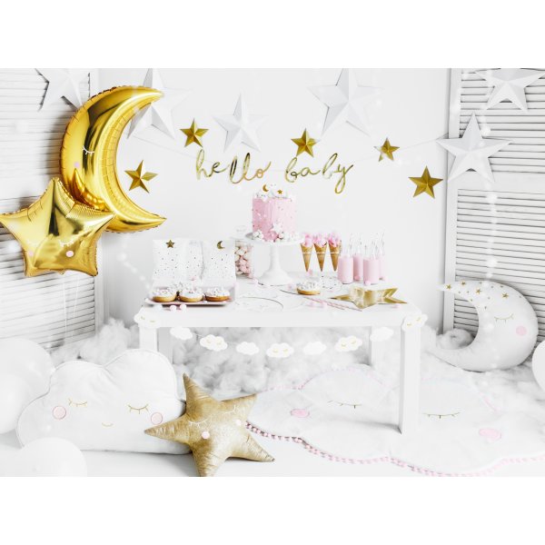 Girlang - Hello baby - Guld Girlang - Hello baby - Guld