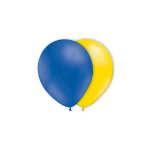 Ballonger - Mix - Gul/Blå - 10-pack Ballonger - Mix - Gul/Blå - 10-pack