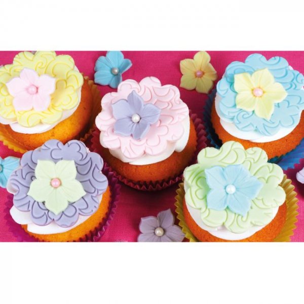Sugarpaste - Mixpack - Pasteller Sugarpaste - Mixpack - Pasteller