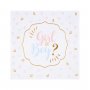 Servetter Gender Reveal 20-pack