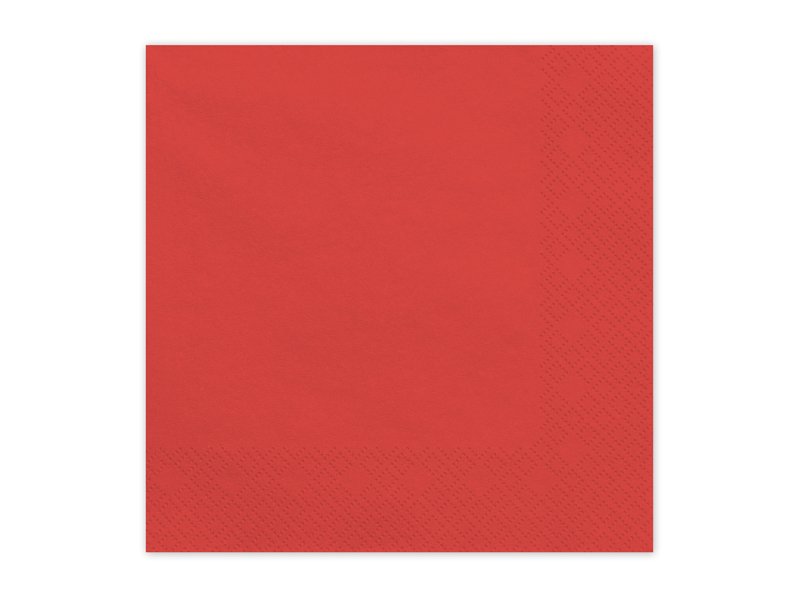 Pappersservetter – Mörkröd – Servetter, Dukning