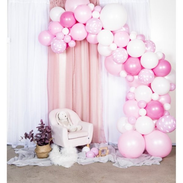Ballongb�ge Rosa Mix