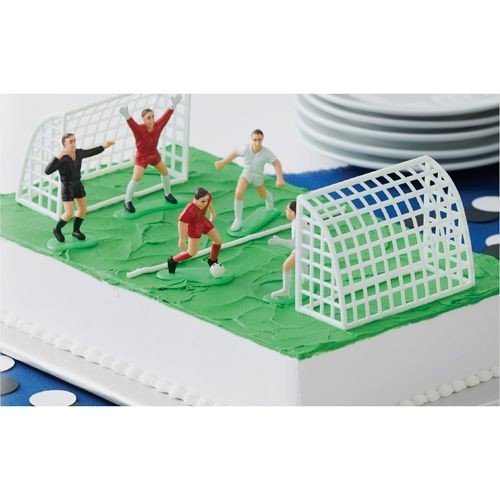 Cake Topper – Football – Mål & Spelare – Wilton – Kalasbakning