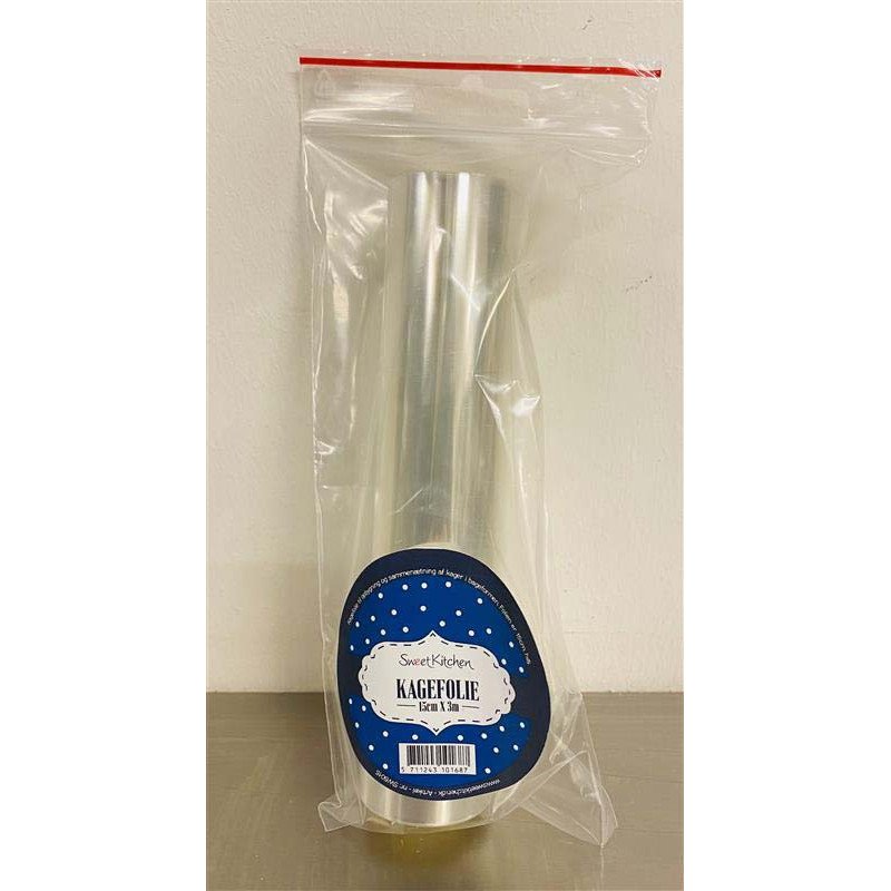 Kantfolie till tårtor – 15 cm hög – 3m – SweetKitchen – Övriga verktyg & tillbehör, Verktyg & Tyllar