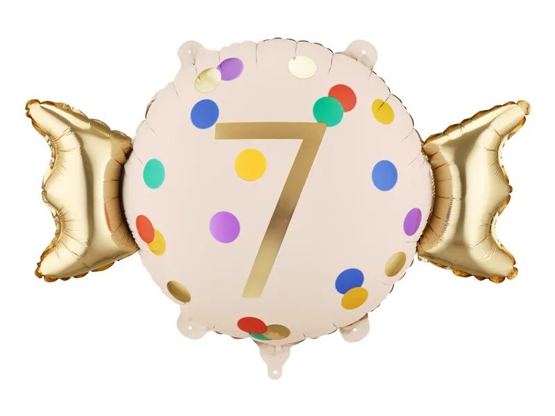 Folieballong - Candy - Siffra: 7 - Shapes, Folieballonger, Ballonger