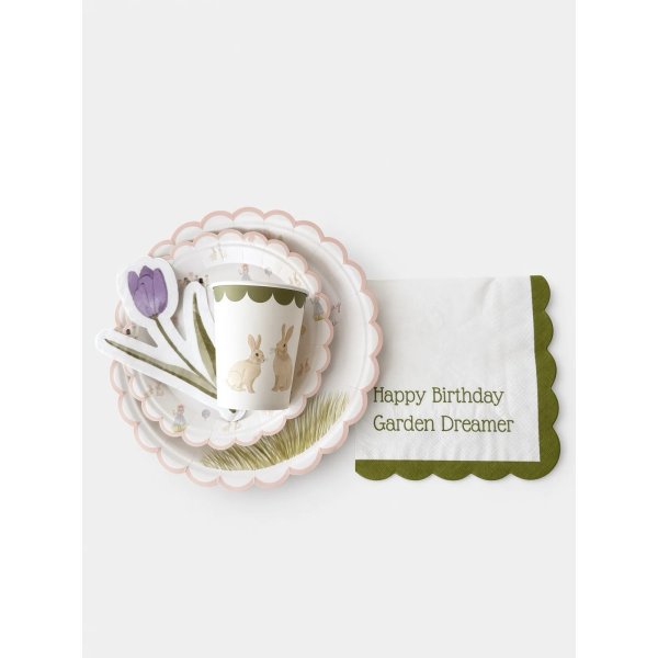 Servetter - Garden Party - Lavenders Blue - 16-pack