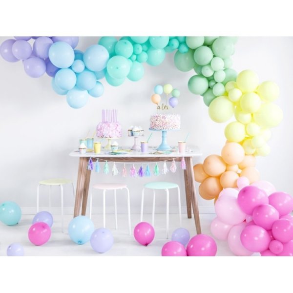 50 pack Ballonger Pastell Persika