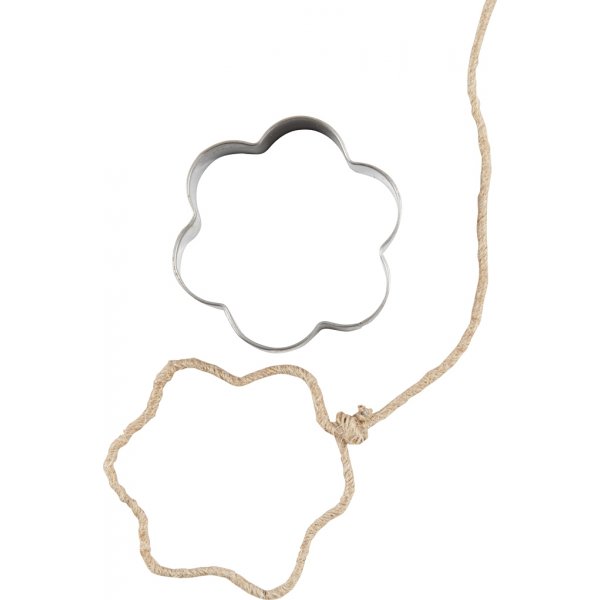 Utsticksform - blomma - 8 cm - 5 st Utsticksform - blomma - 8 cm - 5 st