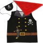 Piratkostym Barn 3-8 år 53x47 cm - Utklädnad Piratkostym Barn 3-8 år 53x47 cm - Utklädnad