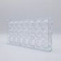 Pralinform - CW1033 Stor ros - 3,4 cm - Chocolate World