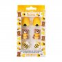 Sockerdekorationer - Bin/Honung/Nallar - Decora - 6 st