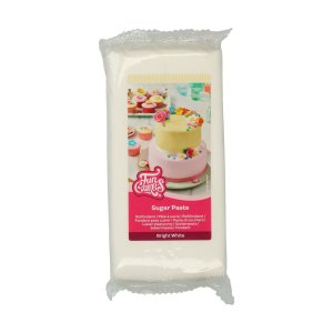 Sugarpaste - Bright White - FunCakes - 1KG