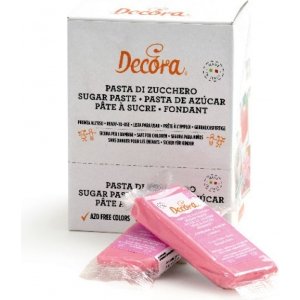 Sugarpaste/Sockerpasta - Rosa - Decora - 100 g Sugarpaste/Sockerpasta - Rosa - Decora - 100 g