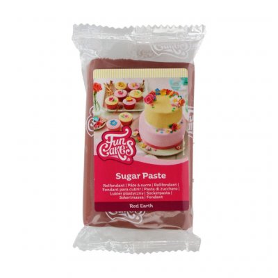 Sugarpaste - Red Earth - 250 gram