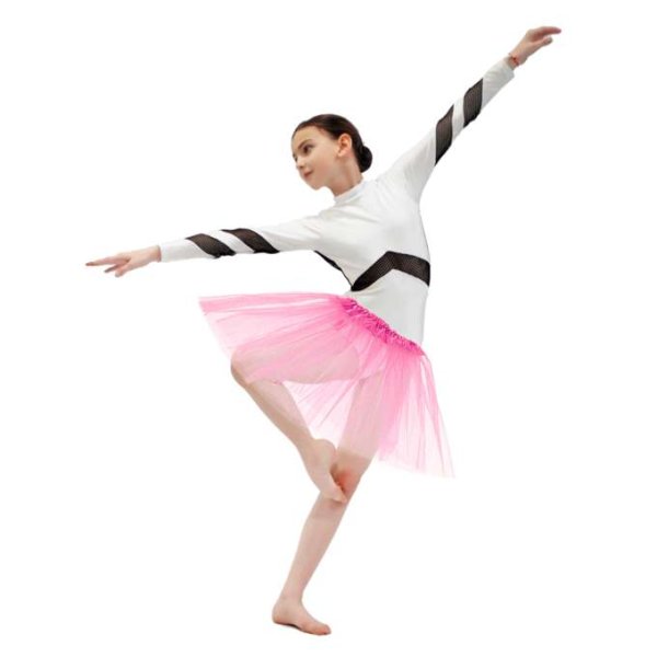 Tyllkjol Tutu 3-lagers Rosa - Maskeradkostym