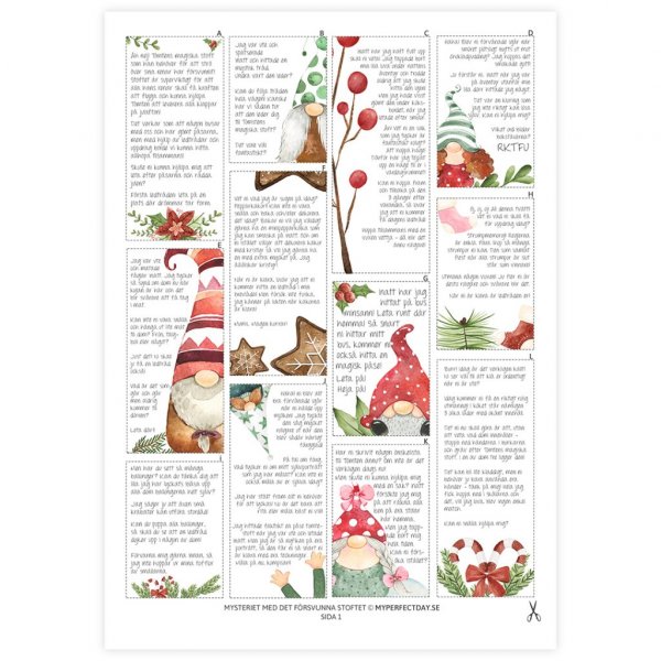 Frdiga nissebrev - Mysteriet med det magiska stoftet