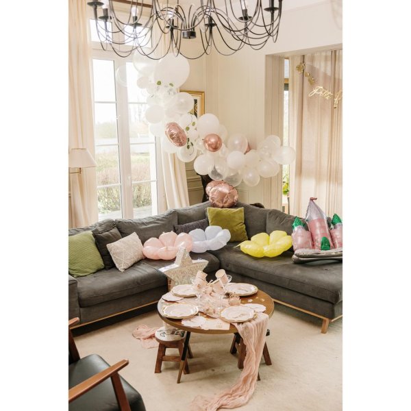Folieballong - Slott - 82 x 88 cm