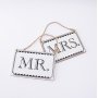 Skyltar - Mr & Mrs - Vintage Affair - Tv stycken