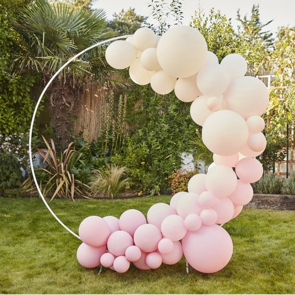Ballongbge - Nude/Pastellrosa