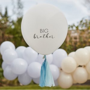 Jtteballong - Big Brother - Vit/Bl