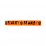 Avsp�rrningsband Halloween Dekoration - Orange