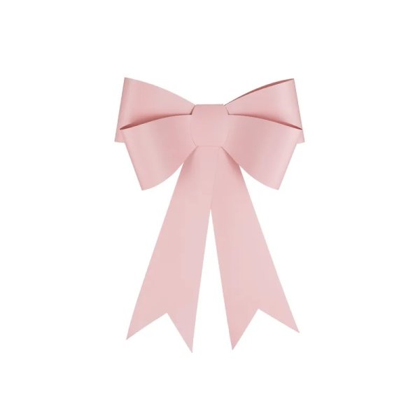 DIY - Rosett - Ljusrosa - 55x71 cm