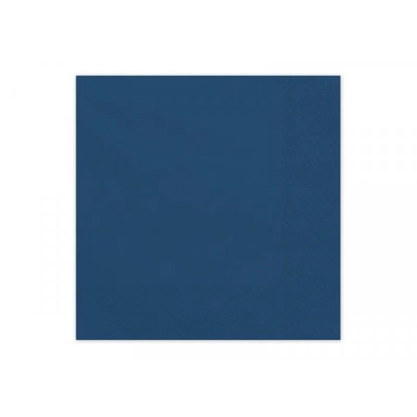 Servetter - Marinbl� - 20-pack