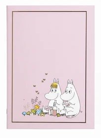 Anteckningsbok - Rosa - Mumin & Snorkfr�ken - A6