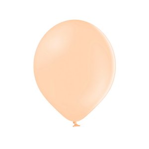 Enfärgade ballonger - Premium 27 cm - Aprikos - 10-pack