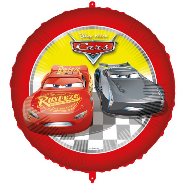 Folieballong - Bilar Cars Racers - 46 cm