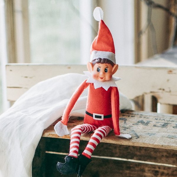 Elf on a Shelf, 30cm, r�d, Nisse