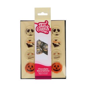 Chokladdekoration Halloween Ø3,8 cm - 12-pack Chokladdekoration Halloween Ø3,8 cm - 12-pack
