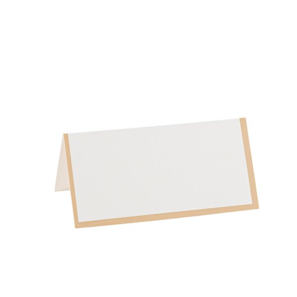 Placeringskort - Brun - 10-pack