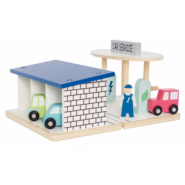 Bilverkstad med garage - Jabadabado