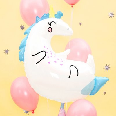 Folieballong - Unicorn party